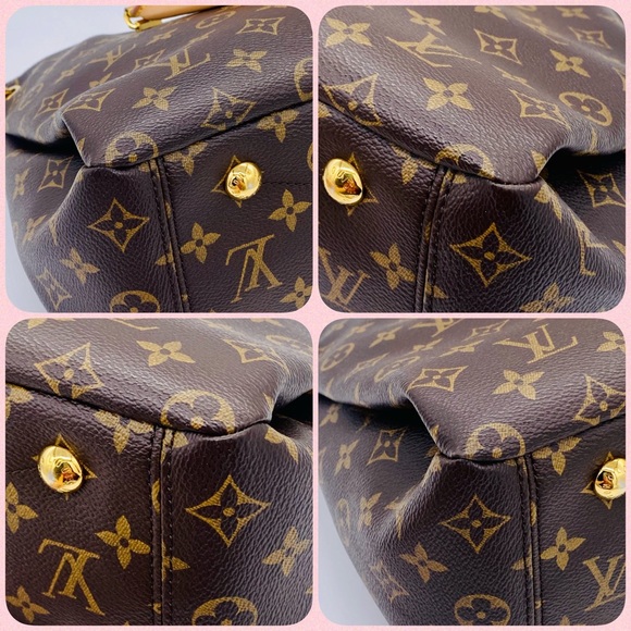 Louis Vuitton Brown and Pink Monogram Shoulder Bag - Picture 16 of 16